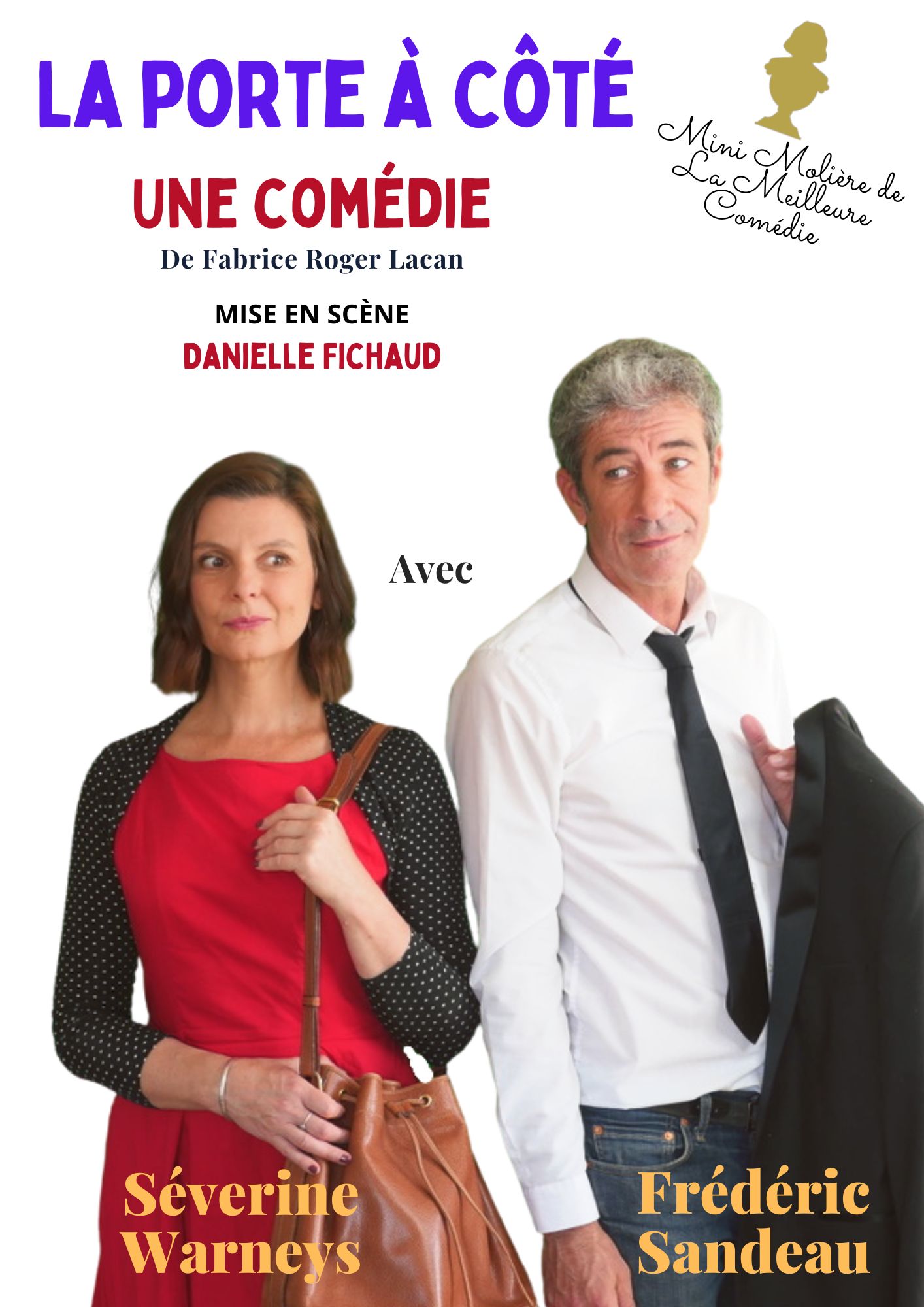 Affiche La Porte à Côté avec Séverine Warneys et Frédéric Sandeau